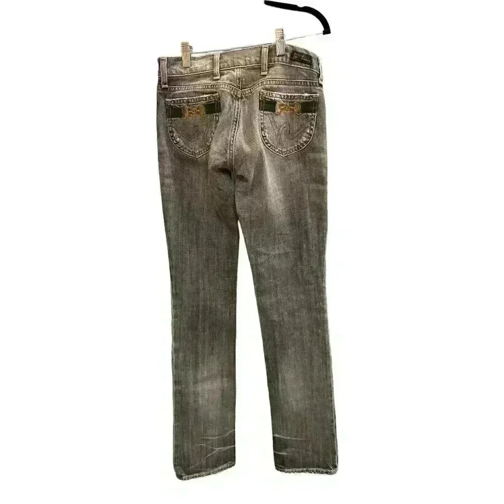 - Citizens of Humanity by Jerome Dahan Women's Distressed Gray Jeans, Sz 24, EUC